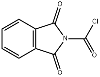 2H-이소인돌-2-카르보닐클로라이드,1,3-디히드로-1,3-디옥소-(9CI) 구조식 이미지