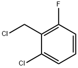 클로로(2-)-6-플로로벤질클로라이드 구조식 이미지