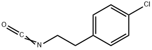 4-클로로페네틸이소시아네이트 구조식 이미지