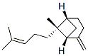 (1R,5R,6R)-6-Methyl-2-methylene-6-(4-methyl-3-pentenyl)bicyclo[3.1.1]heptane 구조식 이미지