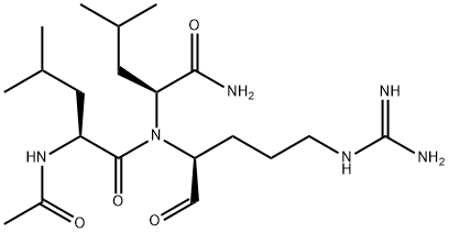 LEUPEPTIN HEMISULFATE MONOHYDRATE Structure