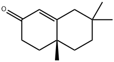 (R)-4,4a,5,6,7,8-Hexahydro-4a,7,7-trimethylnaphthalen-2(3H)-one 구조식 이미지