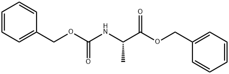 benzyl N-benzyloxycarbonyl-DL-alaninate Structure