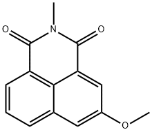 5-Methoxy-2-methyl-1H-benz[de]isoquinoline-1,3(2H)-dione Structure