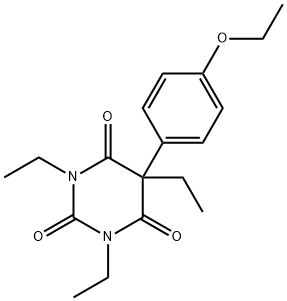 5-(4-Ethoxyphenyl)-1,3,5-triethyl-2,4,6(1H,3H,5H)-pyrimidinetrione Structure