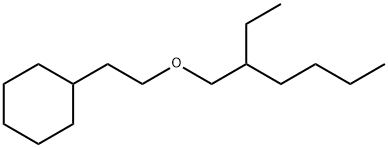 2-(2-Ethylhexyloxy)ethylcyclohexane Structure