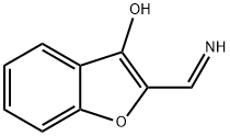 3-Benzofuranol,  2-(iminomethyl)- Structure