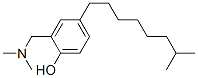 2-[(디메틸아미노)메틸]-4-이소노닐페놀 구조식 이미지