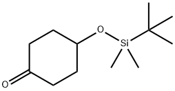 4-(TERT-BUTYLDIMETHYLSILYLOXY)CYCLOHEXA& 구조식 이미지