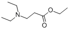 3-DIETHYLAMINOPROPIONIC ACID ETHYL ESTER Structure