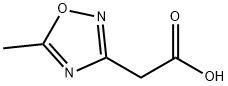 2-(5-methyl-1,2,4-oxadiazol-3-yl)acetic acid Structure