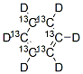 BENZENE-13C6,D6 구조식 이미지