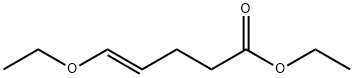 (E)-5-Ethoxy-4-pentenoic acid ethyl ester Structure