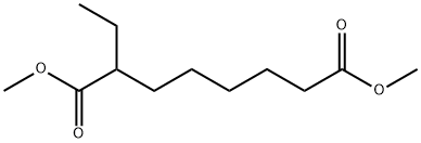 2-Ethyloctanedioic acid dimethyl ester Structure