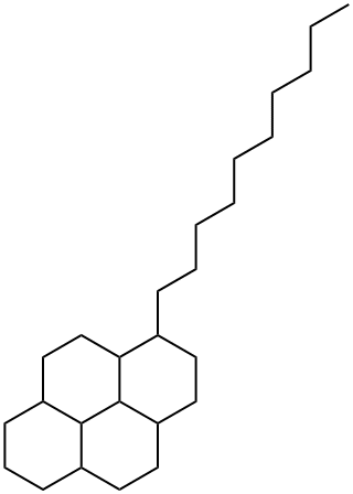 1-Decylhexadecahydropyrene Structure