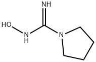 1-Pyrrolidinecarboximidamide,N-hydroxy- Structure