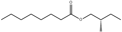 (S)-2-메틸부틸옥타노에이트 구조식 이미지