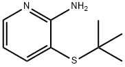 3-TERT-BUTYLSULFANYL-PYRIDIN-2-YLAMINE 구조식 이미지