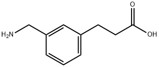 3-[3-(AMinoMethyl)phenyl]propionic acid Monohydrate, 98% Structure