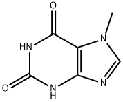 7-METHYLXANTHINE Structure