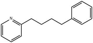 2-(4-페닐부틸)피리딘 구조식 이미지