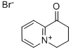 1-OXO-1H,2H,3H,4H-QUINOLIZINIUM BROMIDE 구조식 이미지