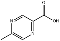 5-Methyl-2-pyrazinecarboxylic acid 구조식 이미지
