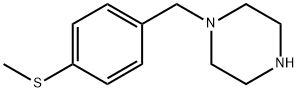 1-[4-(METHYLTHIO)BENZYL]PIPERAZINE Structure