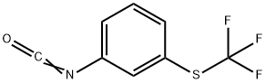 3-(TRIFLUOROMETHYLTHIO)PHENYL ISOCYANATE Structure