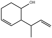 3-Cyclohexen-1-ol, 2-(1-methyl-2-propenyl)- (9CI) Structure