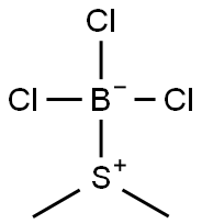 BORON TRICHLORIDE-METHYL SULFIDE COMPLEX Structure