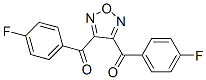 3,4-Furazandiylbis[(4-fluorophenyl)methanone] Structure