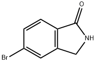 5-BROMO-2,3-DIHYDRO-ISOINDOL-1-ONE 구조식 이미지