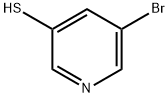 3-피리딘티올,5-브로모- 구조식 이미지