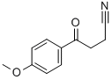 4-(4-METHOXYPHENYL)-4-OXOBUTANENITRILE Structure