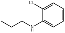 N-(2-Chlorophenyl)-N-propylamine 구조식 이미지