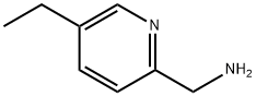 1-(5-ETHYLPYRIDIN-2-YL)메타민 구조식 이미지