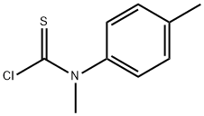 N-METHYL-N-(4-METHYLPHENYL)THIOCARBAMOYL CHLORIDE Structure