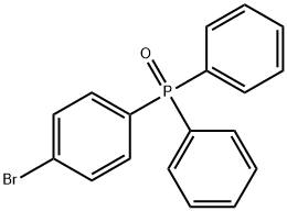 (4-Bromophenyl) diphenylphosphine 산화물 구조식 이미지