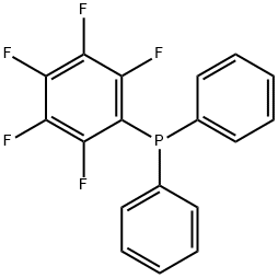 DIPHENYL(PENTAFLUOROPHENYL)PHOSPHINE Structure