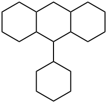 9-Cyclohexyltetradecahydroanthracene Structure