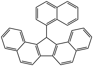 13-(1-Naphtyl)-13H-dibenzo[a,i]fluorene Structure