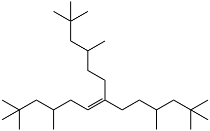 2,2,4,10,12,12-Hexamethyl-7-(3,5,5-trimethylhexyl)-6-tridecene Structure