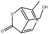 4-Methyl-8-(hydroxymethyl)-6-oxa-3-azabicyclo[3.2.1]octa-1(8),2,4-triene-7-one 구조식 이미지