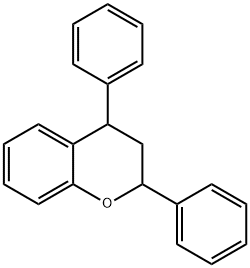 3,4-디하이드로-2,4-디페닐-2H-1-벤조피란 구조식 이미지