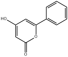 4-HYDROXY-6-PHENYL-PYRAN-2-ONE Structure