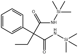 2-Ethyl-2-phenyl-N,N'-bis(trimethylsilyl)malonamide Structure