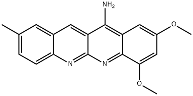 Dibenzo[b,g][1,8]naphthyridin-11-amine, 7,9-dimethoxy-2-methyl- (9CI) Structure
