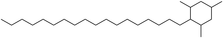 1,3,5-Trimethyl-2-octadecylcyclohexane Structure