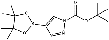 1-Boc-pyrazole-4-boronic acid pinacol ester Structure